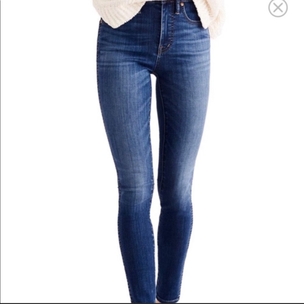 Madewell 10” High Rise Skinny, Danny Wash